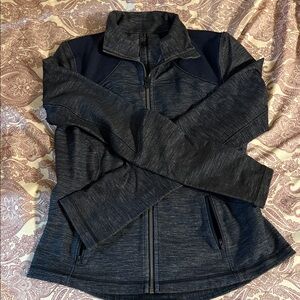 lululemon athletica Dark Blue With Marbling Utility Jacket